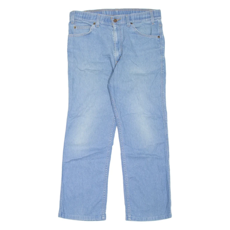 LEVI'S Mens Jeans Blue Regular Straight 90s Stone Wash W32 L25