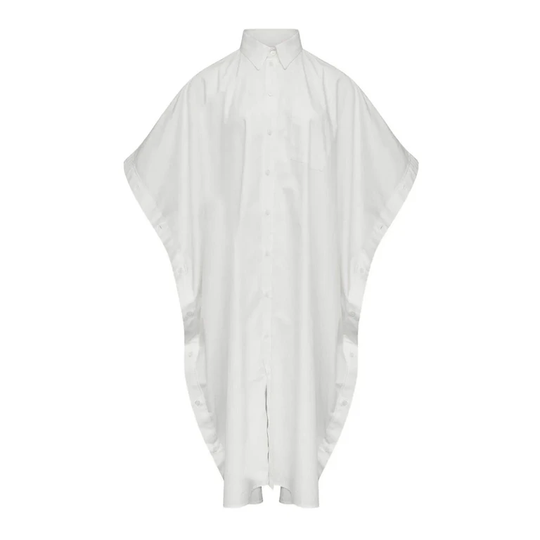 MM6 Maison Margiela Robe Au Genou - Blanc (S52DD0085M35480101)
