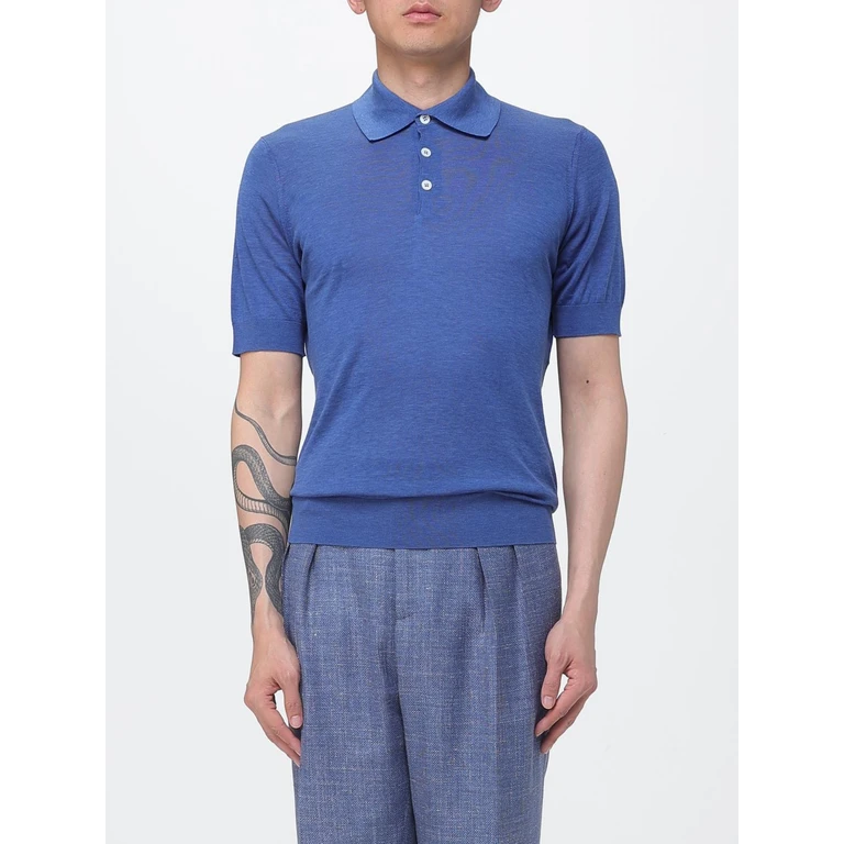 Polo Shirt Men color Royal Blue (MNB805405C7863)