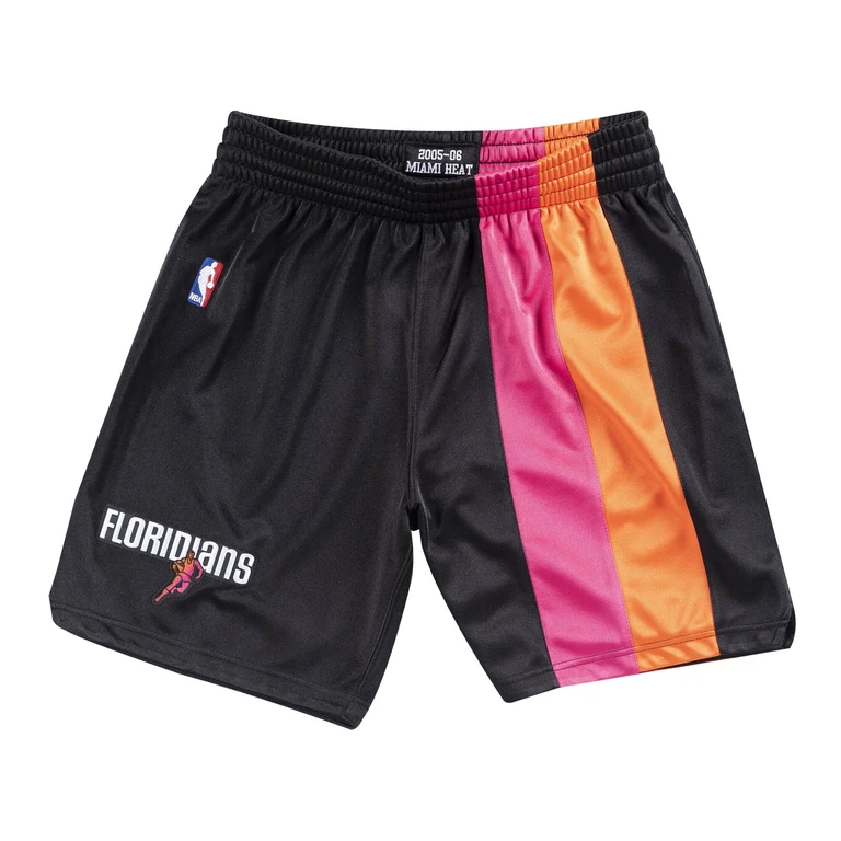 Men's NBA Authentic Alternate Shorts Heat 05-06
