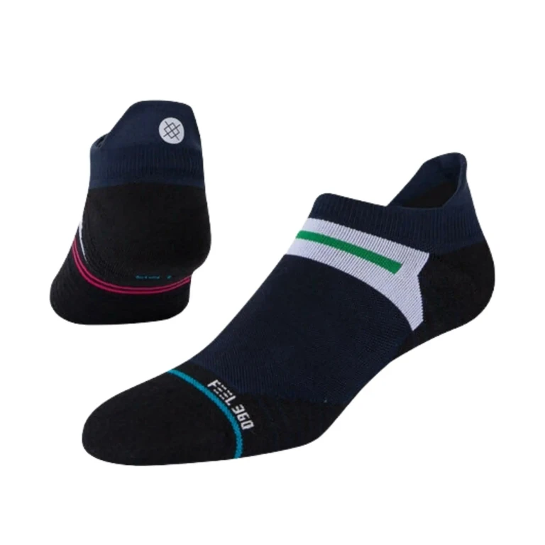 Feel 360 Interim Tab Performance Ankle Socks Navy
