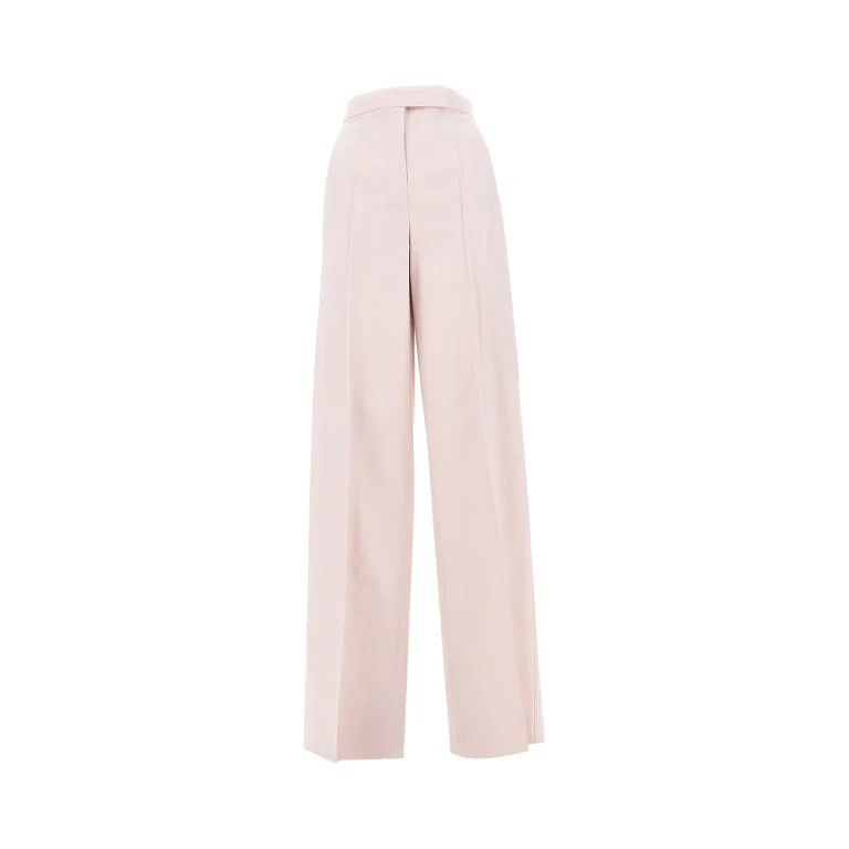 Pantalón de sastre Max Mara en lana y seda