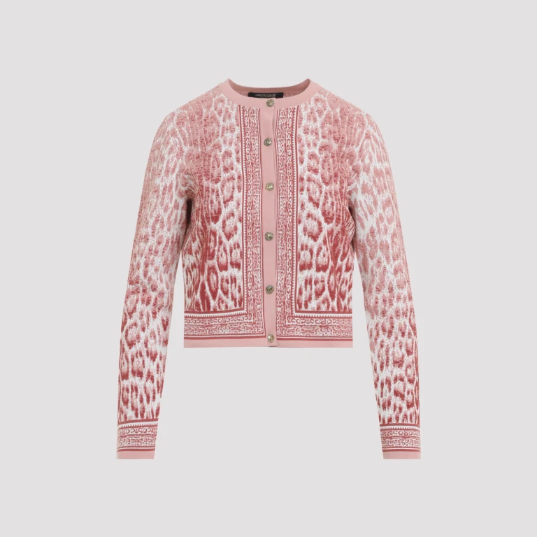 Jaguar Print Cardigan