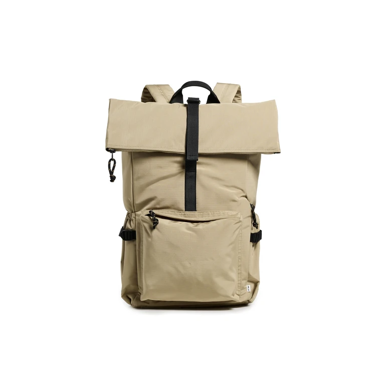 NN07 Roll Top Backpack Desert Khaki One Size