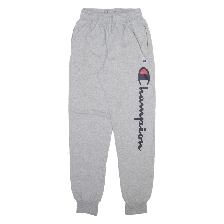 CHAMPION Mens Joggers Grey Tapered S W24 L28