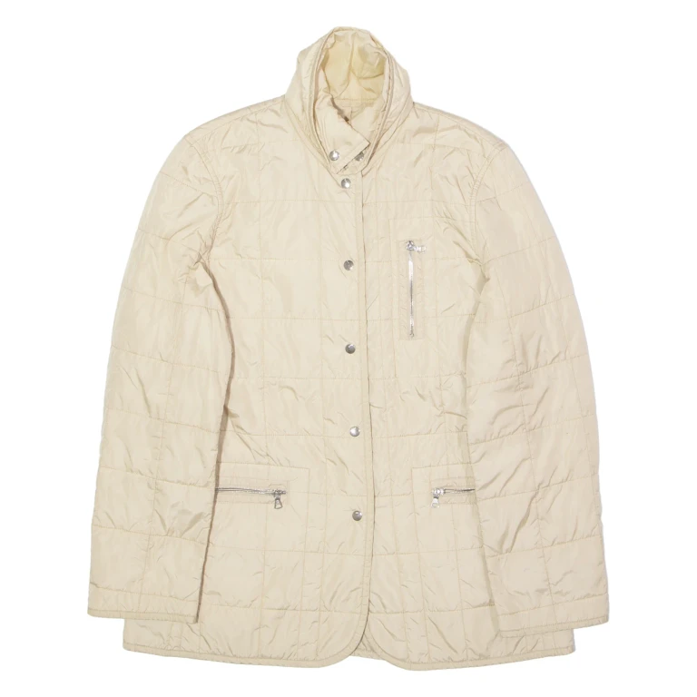 BOGNER Womens Quilted Jacket Beige S
