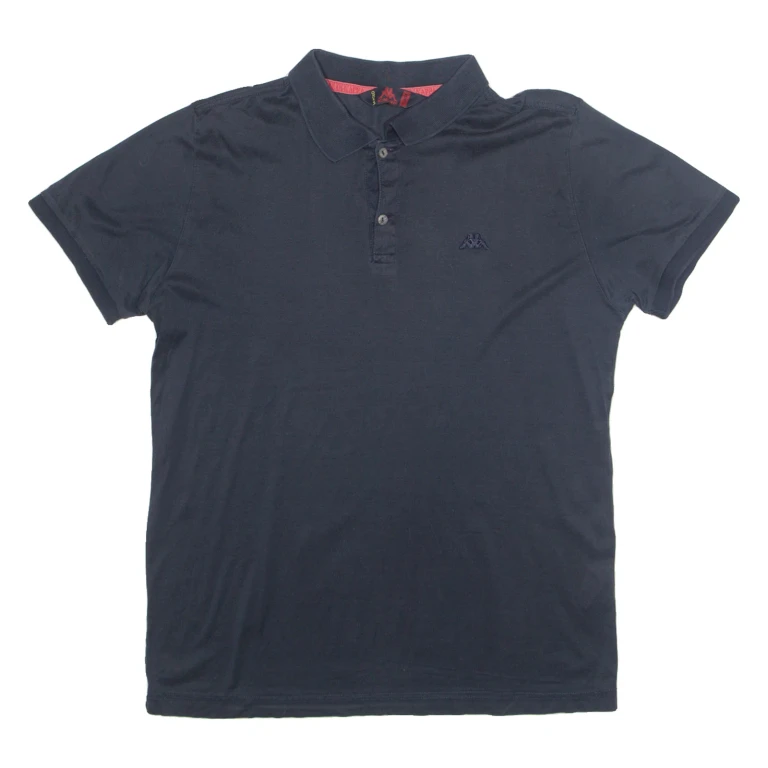 KAPPA Mens Polo Shirt Blue XL