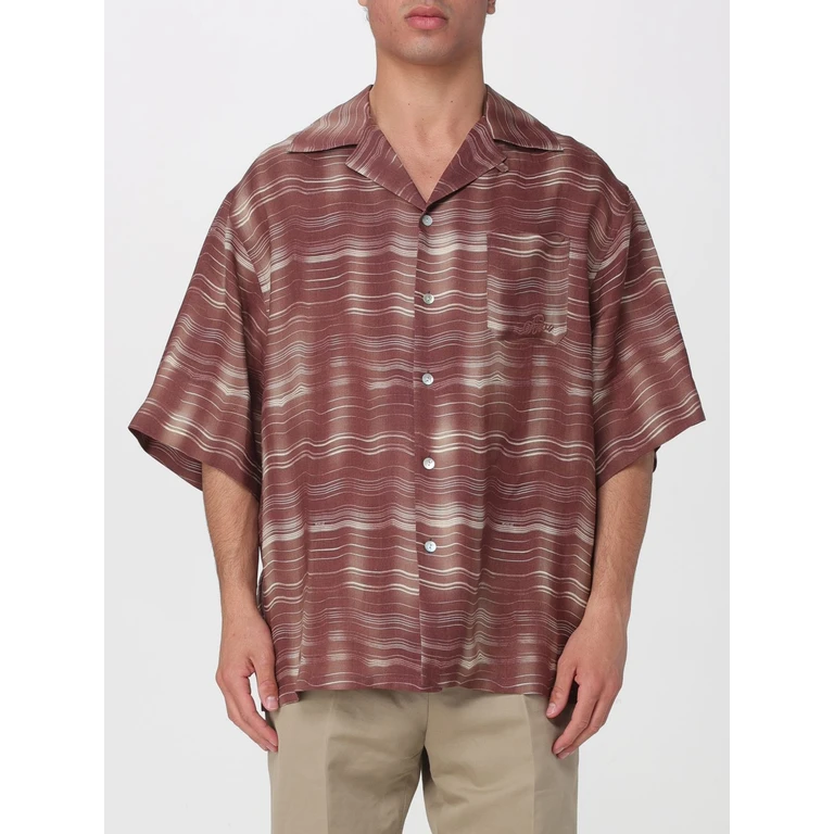 Shirt Men color Tobacco (CUMU0213ASUTR029CRM37)