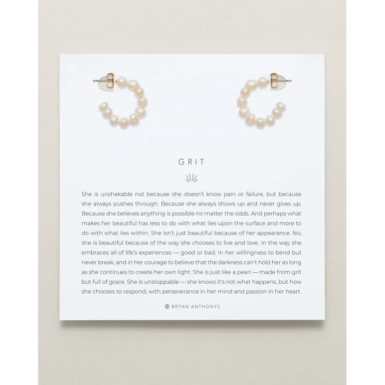 Grit Mini Hoop Earrings