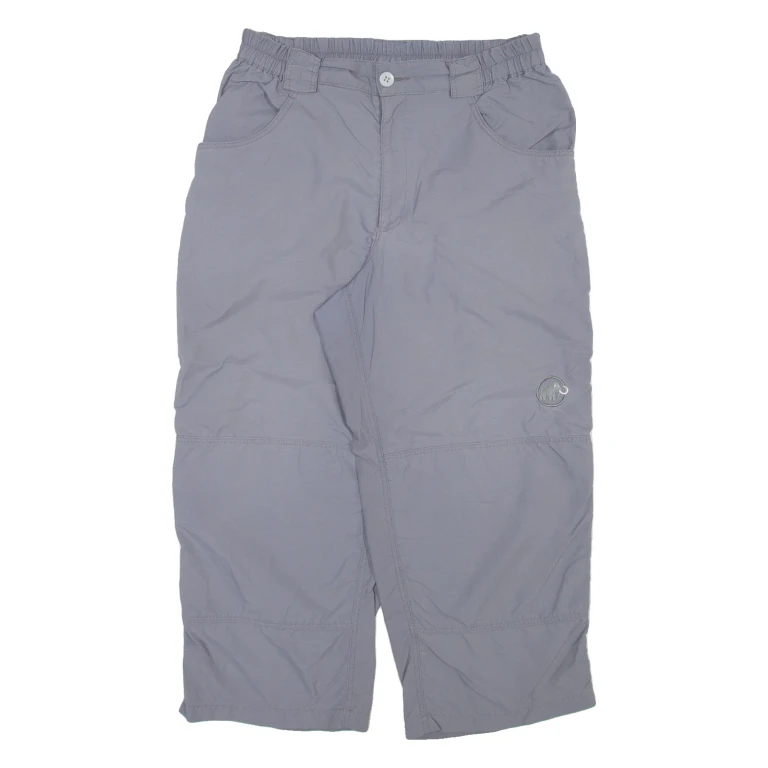 MAMMUT Outdoor Mens Trousers Grey Relaxed Straight W28 L21