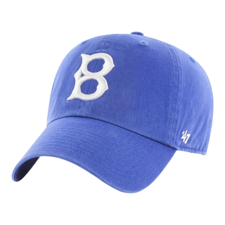 Clean Up Los Angeles Dodgers Cooperstown Strapback Hat - Royal Blue Adjustable Cap