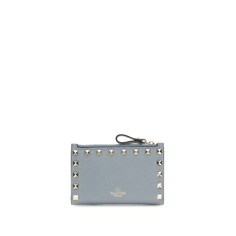 Blue Calf Leather Bos Taurus Wallet - Women