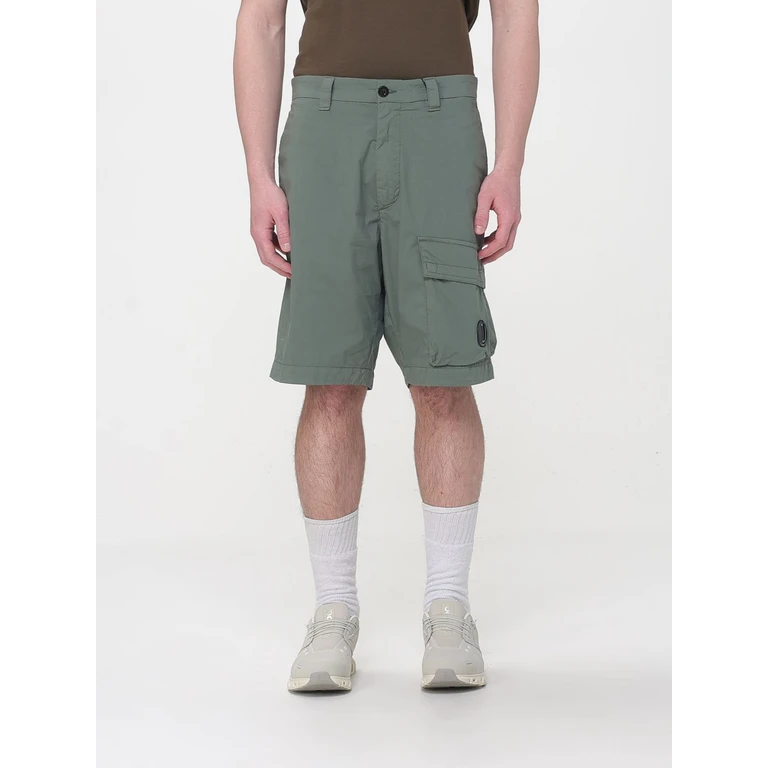 C. P. COMPANY Shorts Men color Green (20CMBE256A006439G668)