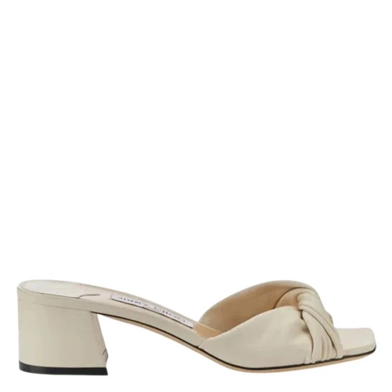Lyn 45 Nappa Leather Mules