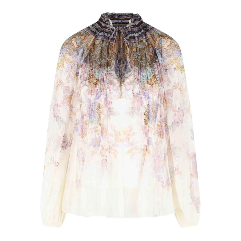 Blouse - Crème (0991TS261CREAMBLUE)