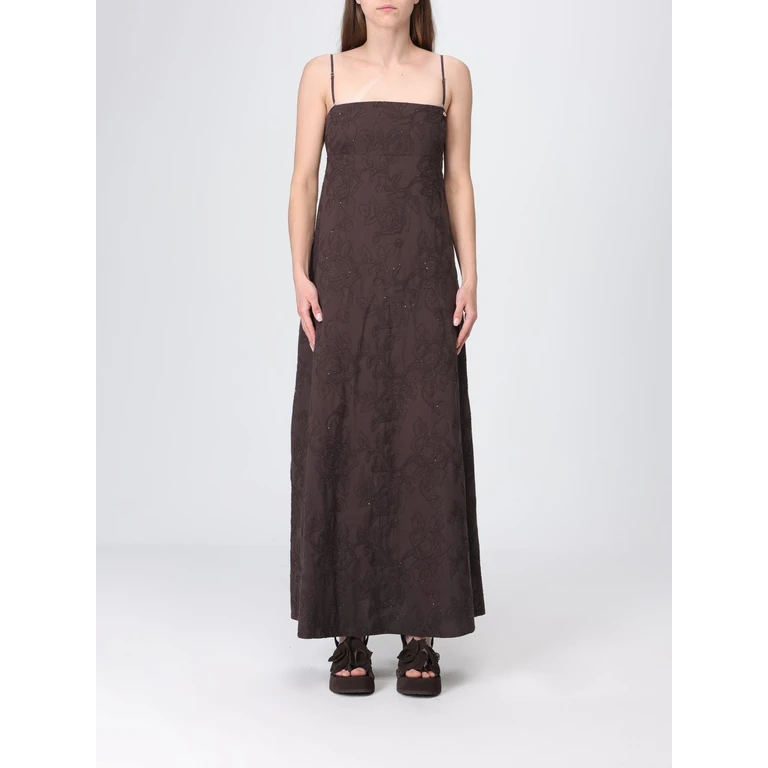 LIU JO Dress Woman color Brown (WA6456T472AP9677)