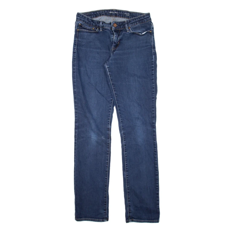 LEVI'S Modern Rise Womens Jeans Blue Slim Straight W29 L32
