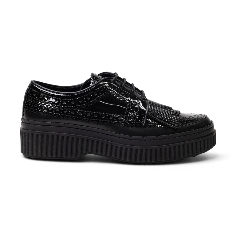 Tod's Fringed Flatform Brogues