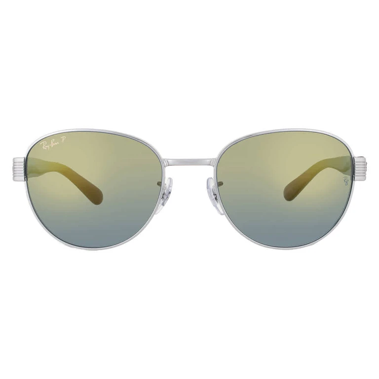 Ray Ban Gold Polarized Square Unisex Sunglasses RB3766CH 003/J0 56