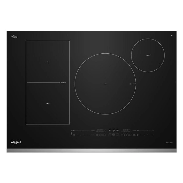 Intelligent Induction Cooktop with Temp Cook Technology and WipeClean Coating in Stainless Steel Trim 30" WCIT7530SS