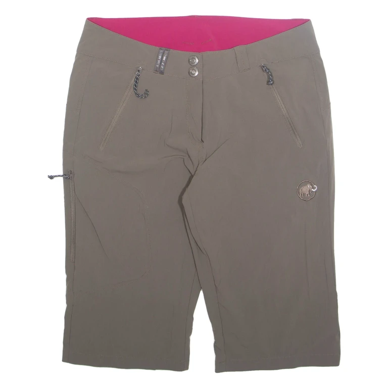 MAMMUT Womens Sports Shorts Green M W32