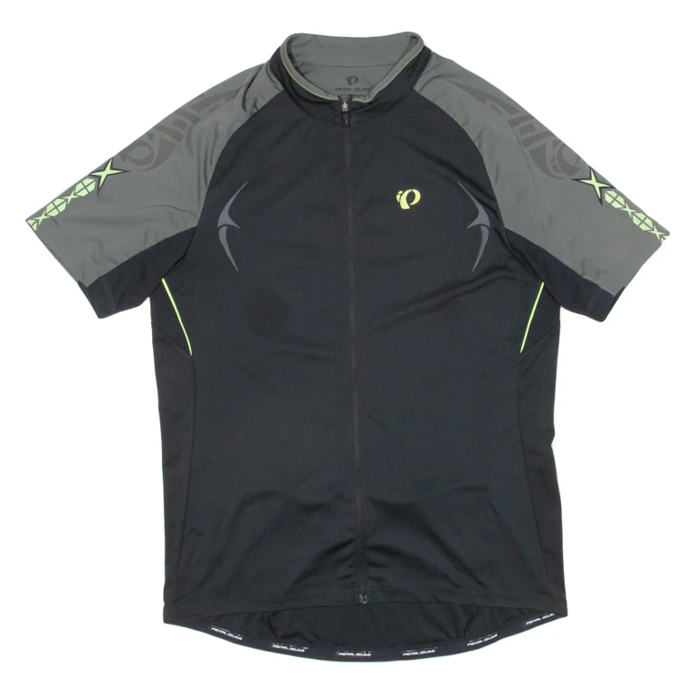 PEARL IZUMI Cycling Mens Jersey Black Full Zip L