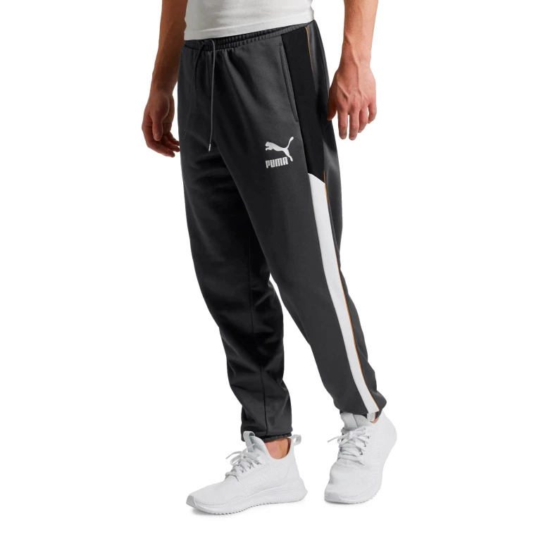 Men's Retro Sweat Pants Cuffed Pants