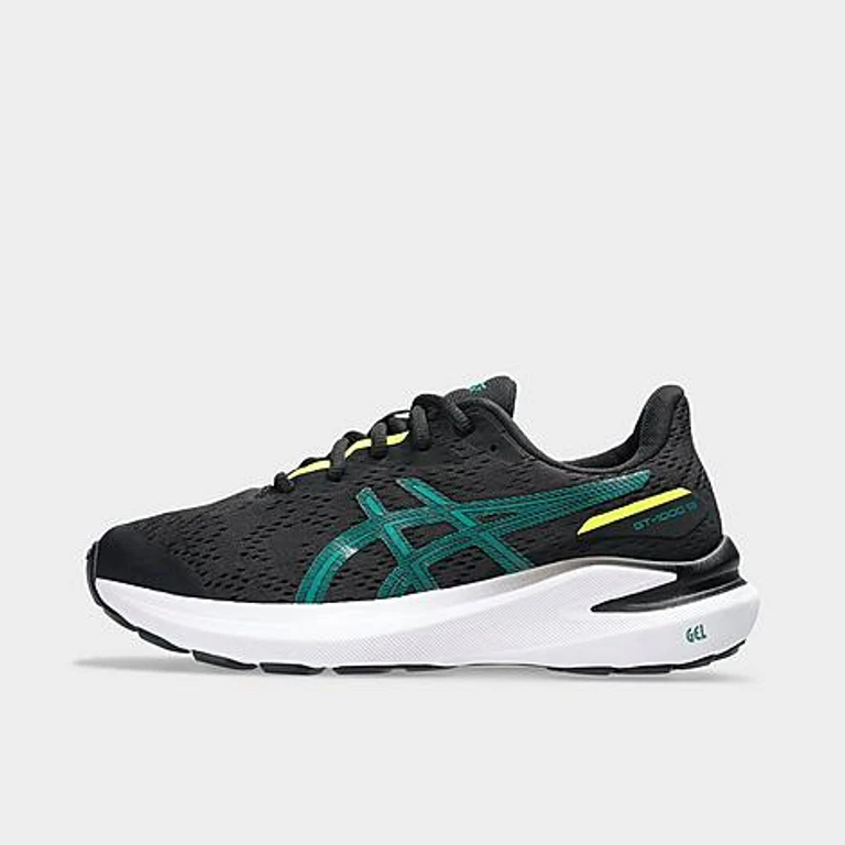 Big Kids GT-1000 13 Running Shoes in Black/Jasper Green Size: 1.0
