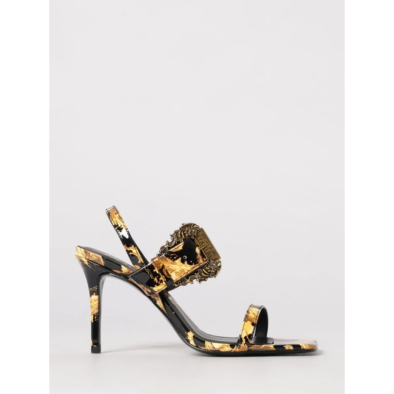 Heeled Sandal Woman color Black (80VA3S71ZS366G89)