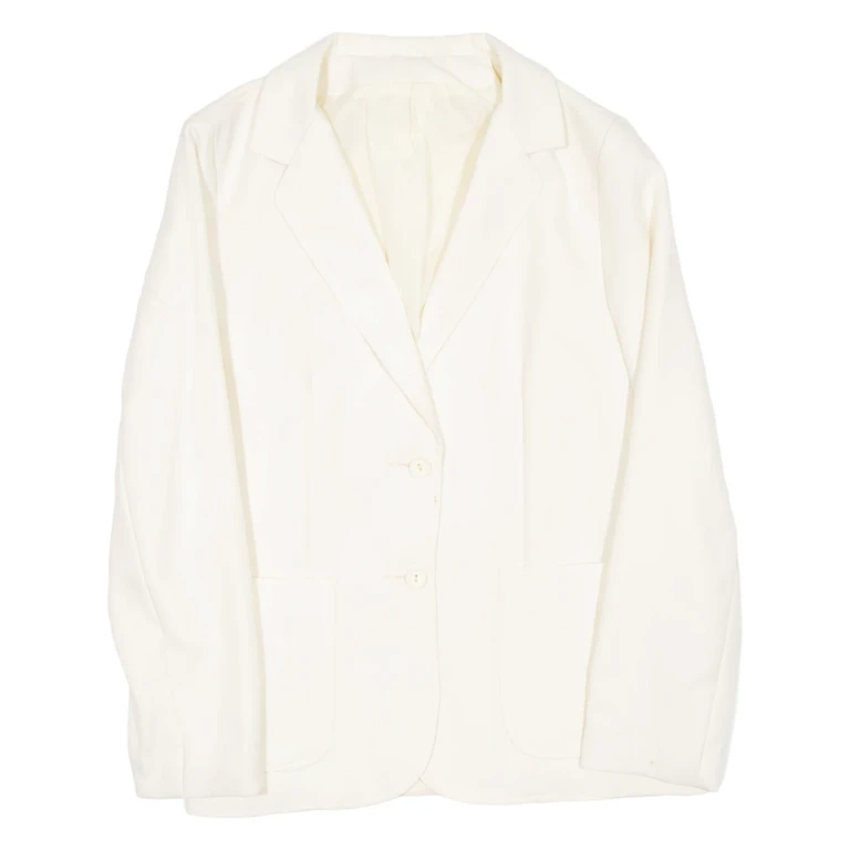 Womens Blazer Coat Cream S