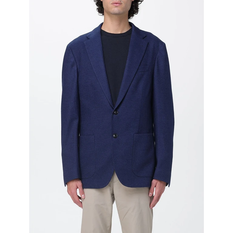 Jacket Men color Blue (NGM7051093JXWAU806)