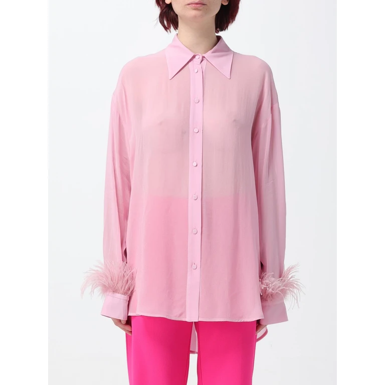 Shirt Woman color Baby Pink (102855Z1XAN98)