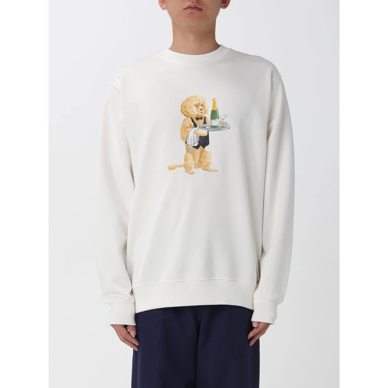 DRÔLE DE MONSIEUR Sweatshirt Men color White (SW182CO127OW)