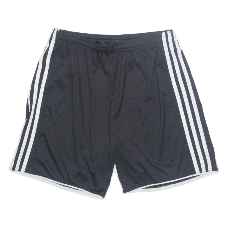ADIDAS Mens Sports Shorts Black Relaxed M W28