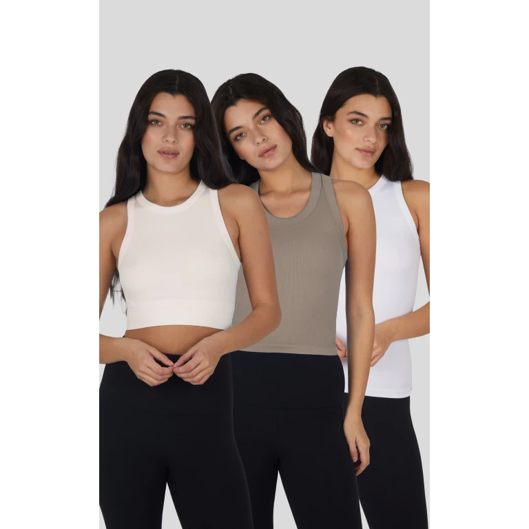 3pc Seamless Rib Multi-length Pack