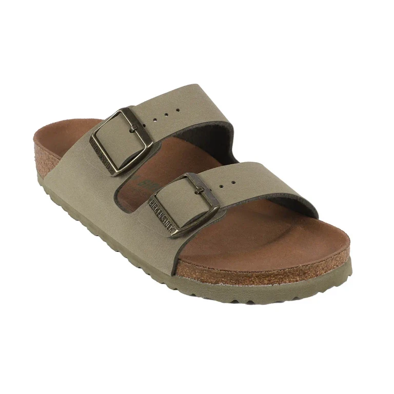 Arizona Vegan Birkibuc Khaki Sandals