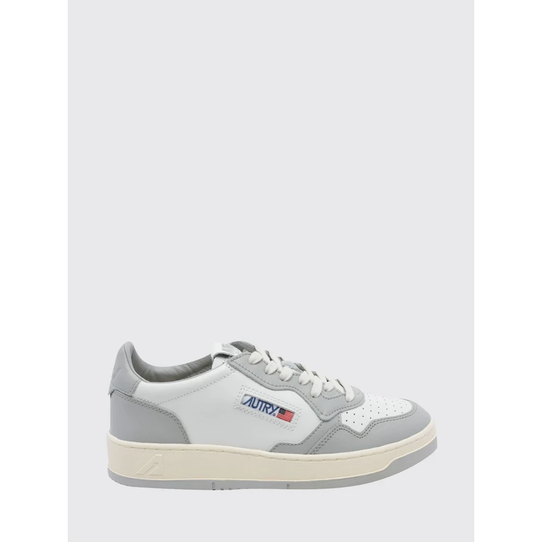 Medalist Low Two-Tone Calfskin and Suede Trainers (AULMWB10)
