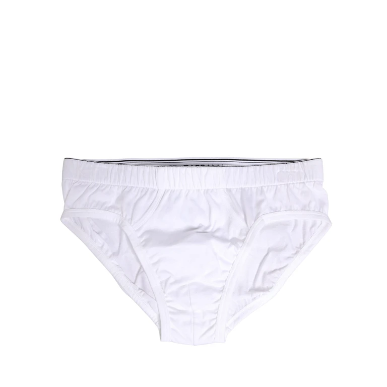 Dolce & Gabbana White Cotton Regular Men Midi Brief Underwear Clothing - Men