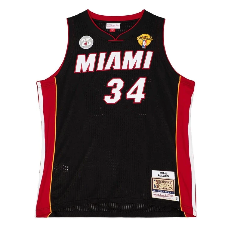 NBA Road Finals Jersey Miami Heat 2012 Ray Allen Jerseys