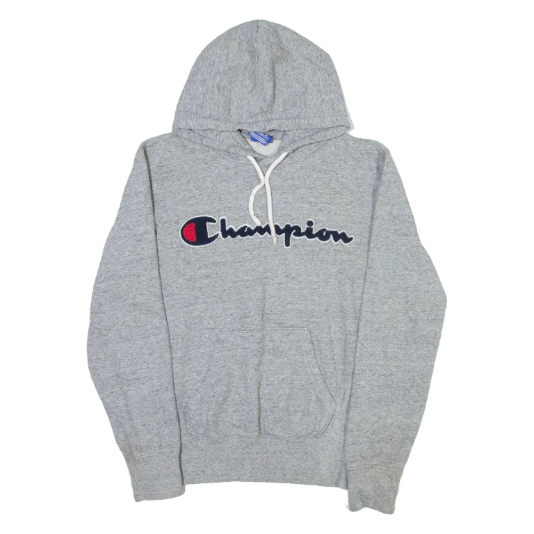 CHAMPION Mens Grey Hoodie XS