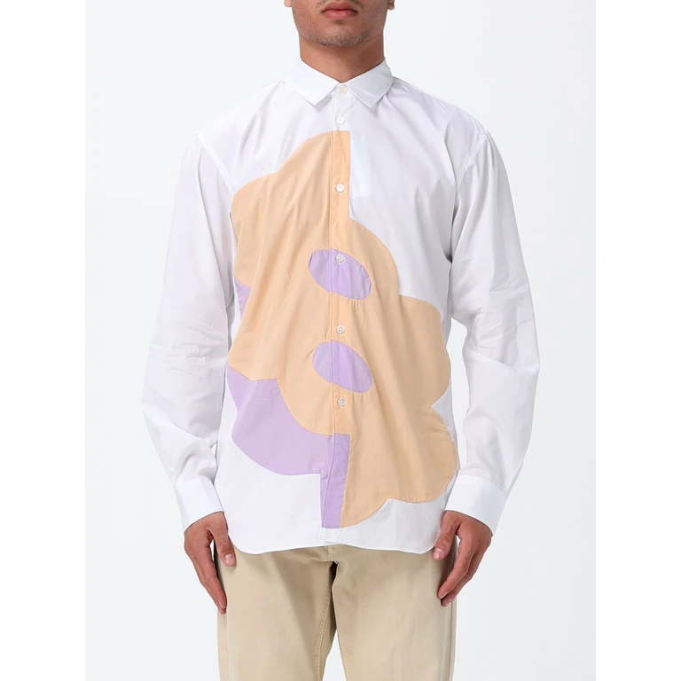 COMME DES GARÇONS Floral Print Cotton Shirt (B0080511)