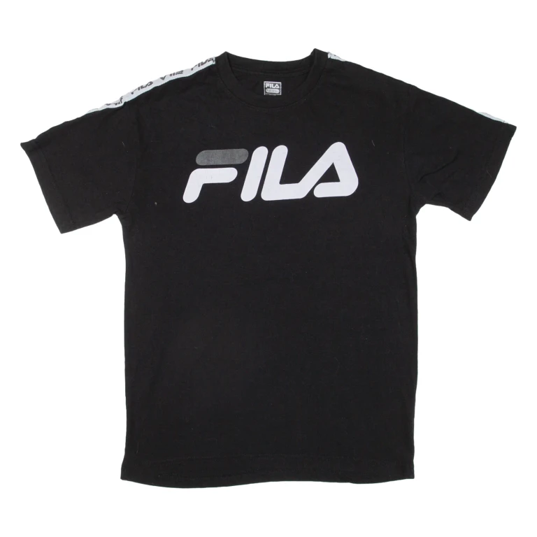 FILA Mens T-Shirt Black M