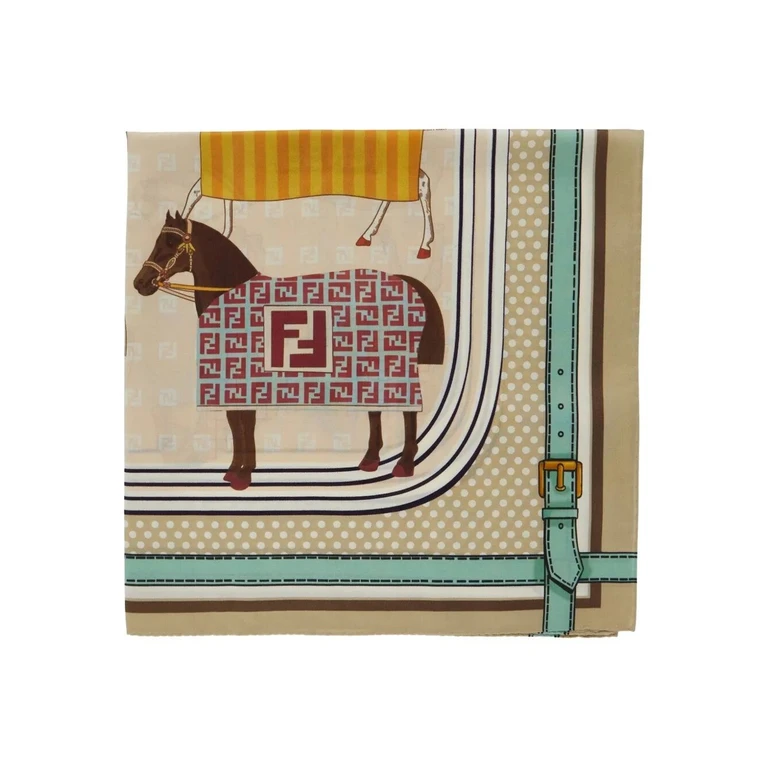 Horse All Over Foulard
