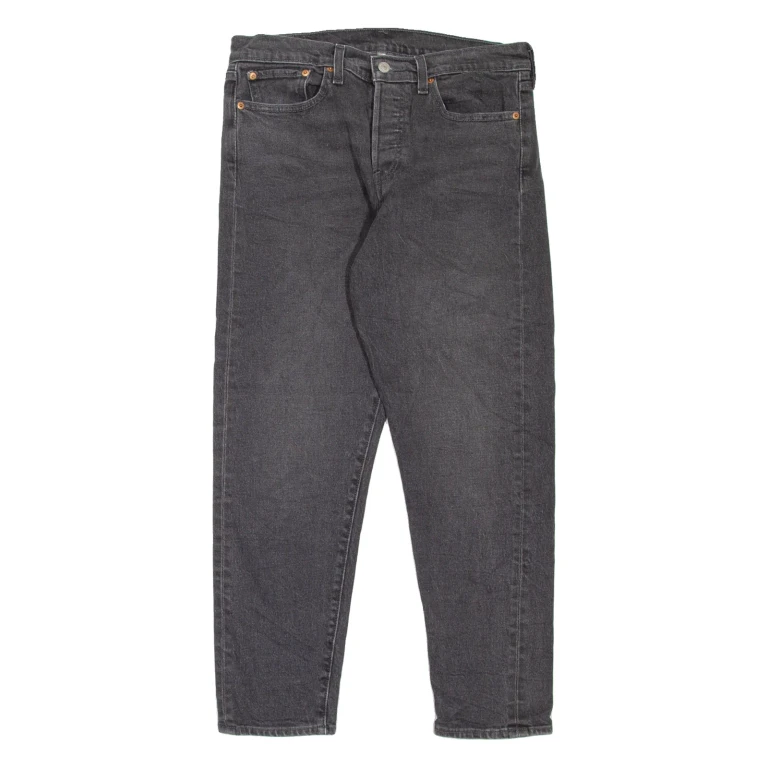 LEVI'S Womens Jeans Grey Regular Tapered W31 L27