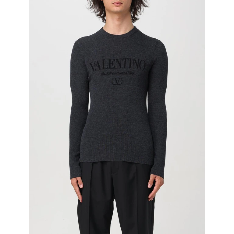 VALENTINO Sweater Men color Grey (5V3KC30HAB0080)