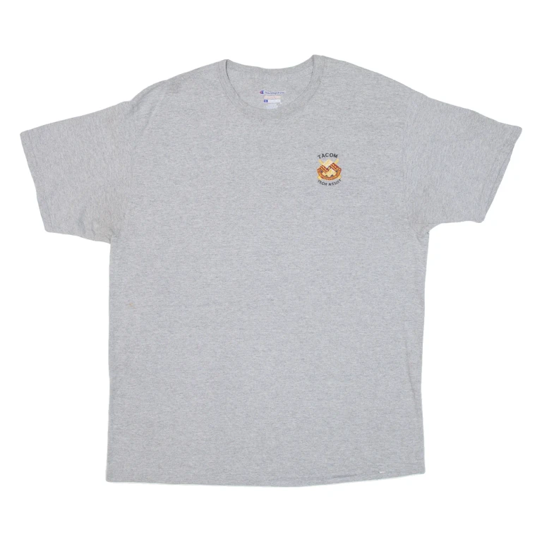 CHAMPION Mens T-Shirt Grey L