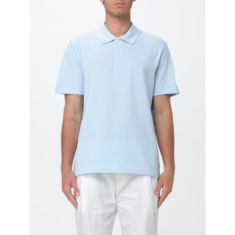 A. P.C. Polo Shirt Men color Navy (COGWZH26342IAT)