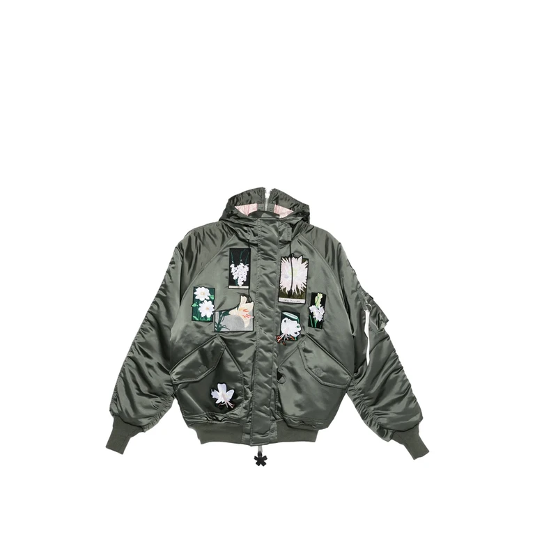 X Cecile Bahnsen N-2B Hooded Jacket