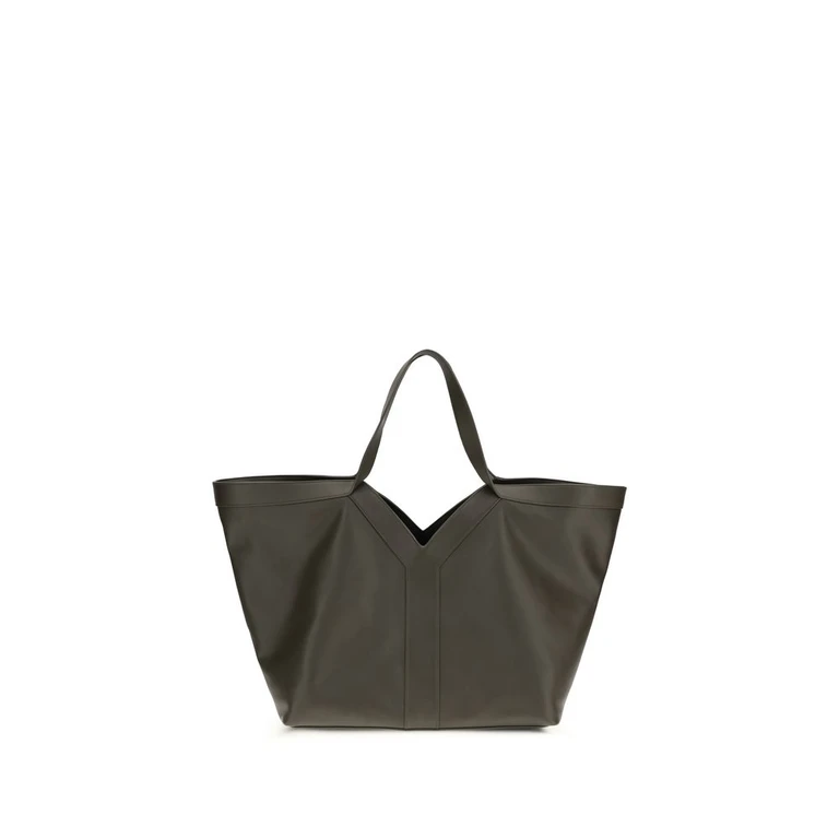 Saint Laurent Bicolor Calf Leather Bos Taurus Shoulder Bag - Women