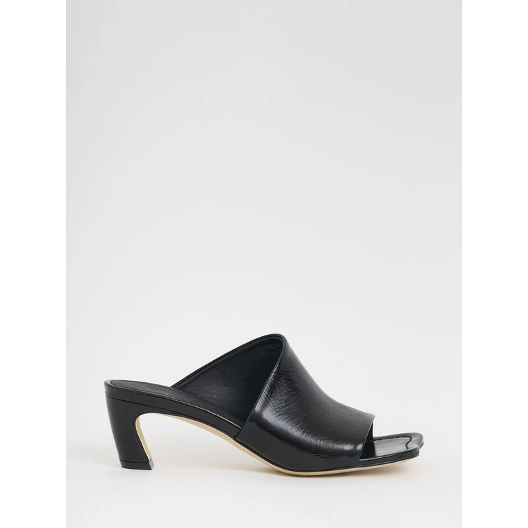 Heeled Sandal Woman color Black (NE24VENICENERO)